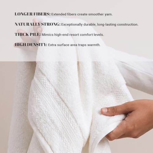 Impressions Aria Turkish Cotton Towels, Towel Set for Bathroom