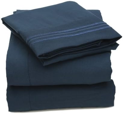Sweet Home Collection Supreme 1800 Series 4pc Bed Sheet Set Egyptian