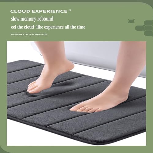 Bath Mat Memory Foam Bath Mat Bathroom Mat Quick Dry Bath Mats For