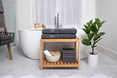 COTTON CRAFT Luxury Hotel Bath Sheet - 2 Pack Oversized 100% Cotton