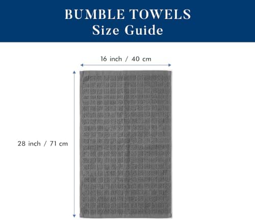 Bumble Kitchen Towels (6-Pack), 16"x28", 100% Cotton Dish Towels