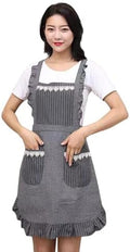 Sefiron Cute Apron for Women with Pockets, Comfortable Kitchen Apron
