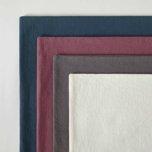 JUSPURBET Linen 18x18 Pillow Covers Set of 4 Decorative Throw Pillow