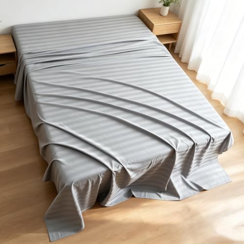 Cotton Flat Sheets Only, 600 TC 100% Cotton Flat Sheet Top Sheet Only