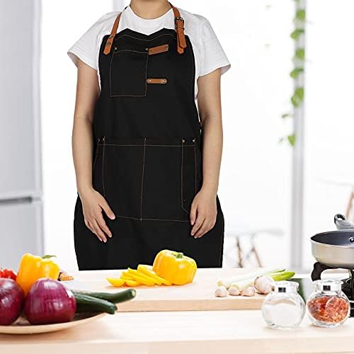 Fashion Sleeveless Aprons Adjustable Kitchen Apron Anti Oil Cooking