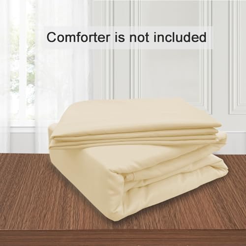 Mejoroom Taupe Duvet Cover King - Comforter Cover - Soft and
