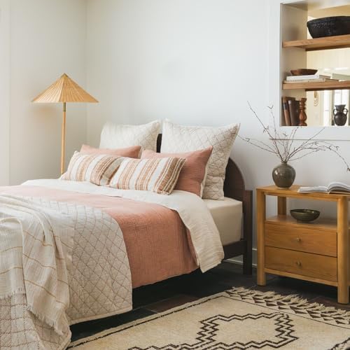 King/California King Bedspread – Dune Diamond Stitch 100% Cotton
