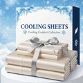 Cooling Bed Sheets Queen Size, Taupe Queen Sheet Set, Ultra Soft