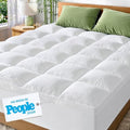 Thick Queen Mattress Topper with 20" Deep Pocket