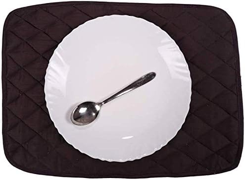 100% Cotton Quilted Rectangular Placemats for Dinning Table for Dinner