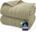 DAN River 2 Pack Bath Sheets Extra Large 35x70, Large Bath Towels for
