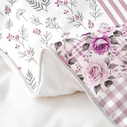 Castle Fairy Rose Plant Duvet Cover Set Full Size 100%