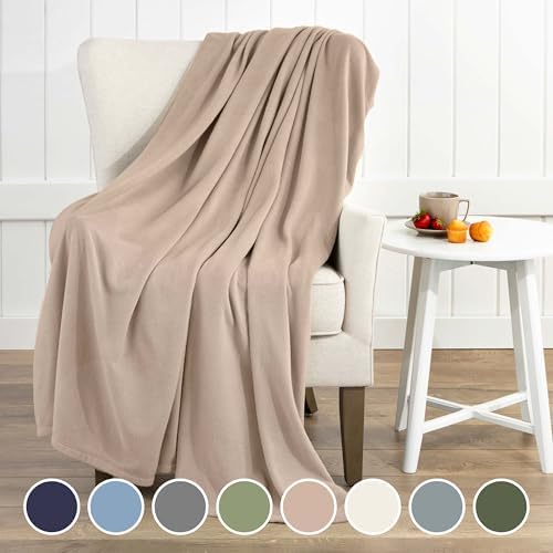 King Size Fleece Blanket | Comfy Supersoft Fleece Blanket – All-Season