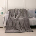 Sherpa 10lb Weighted Blanket for Adult, Both Sides Reversible Velvet