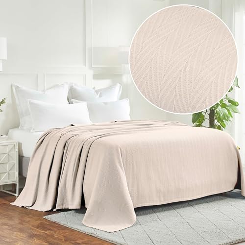 Superior Metro All-Season Cotton Blanket, Woven Blanket for Couch