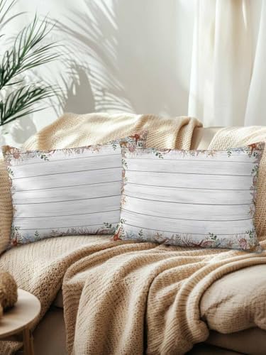 Outdoor Pillows Waterproof, Orange Coastal Starfish Bedding Throw
