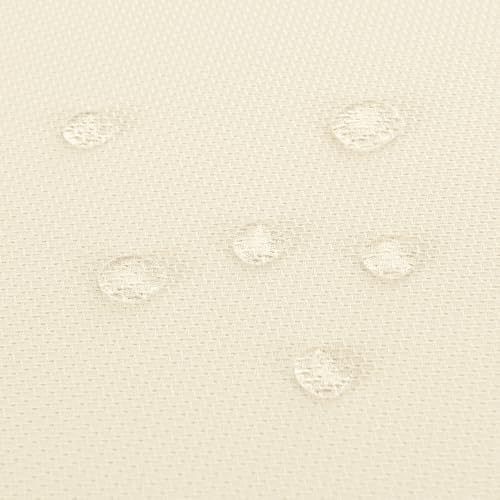 Hiasan Jacquard Textured Rectangle Tablecloth 54x108 Inch, Champagne