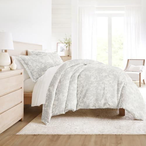 Linens & Hutch Duvet Cover Set Patterned Microfiber Ultra Soft Bedding