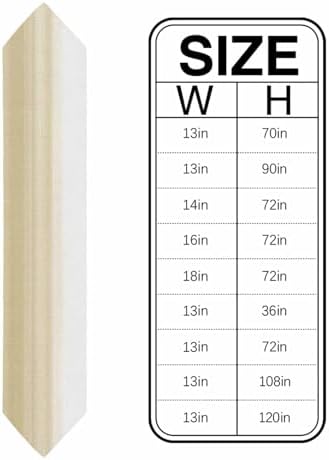 Beige White Stripes Table Runner Linen Burlap Table Runner 72 Inches