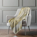 Addison Rugs ASB537 Taupe 50" x 70" Oversized Sherpa Throw Blanket
