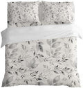 Vintage Botanical Duvet Cover Full Size Bedding Set 4 Pieces, 1