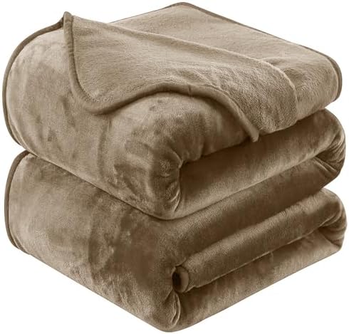 Soft Queen Size Blanket for All Season Warm Fuzzy Microplush