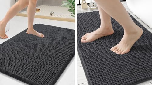 Arotive Luxury Chenille Bathroom Rugs Set, Ultra Soft and Absorbent