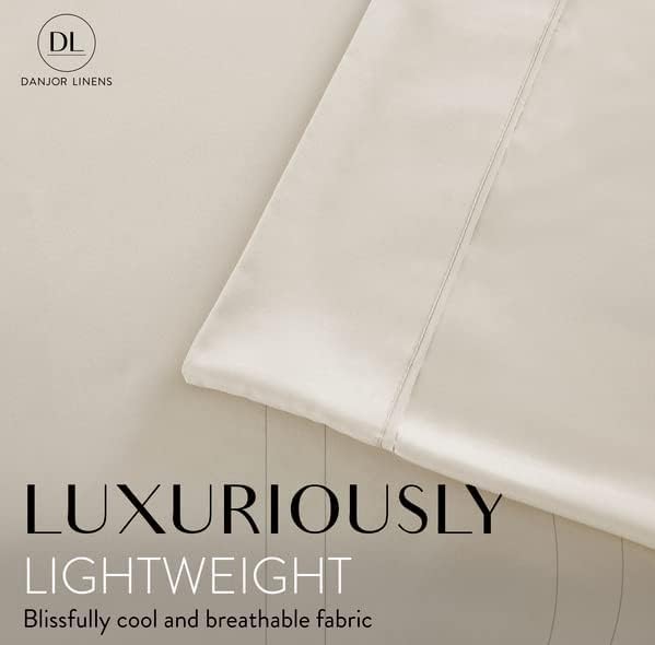 Danjor Linens Bed Sheet Set Queen Size for Hot Sleepers, Hotel Premium