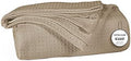 Cotton Clinic Waffle Bed Blanket 100% Cotton - All Season Blanket