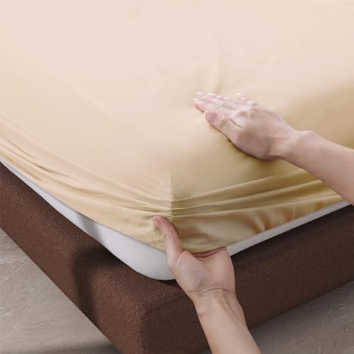 2 Pack 600 Thread Count 100% Egyptian Cotton Fitted Sheet Only, TwinXL
