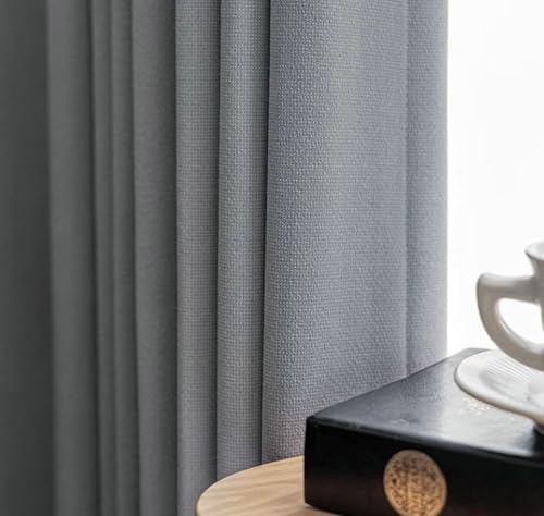 Beydodo Long Blackout Curtains 84 Inch Length 2 Panels Set, Darkening