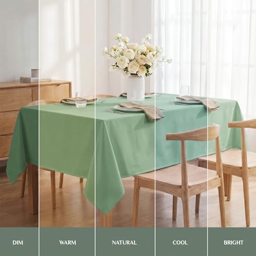 Softalker Rectangle Tablecloth, Waterproof Table Cloths Wrinkle Free