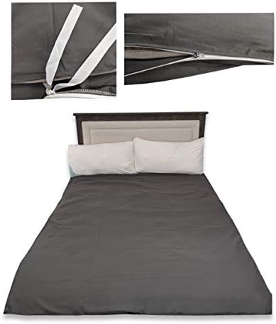 Soft Microfiber Duvet Covers for Weighted Blankets of Multiple Sizes