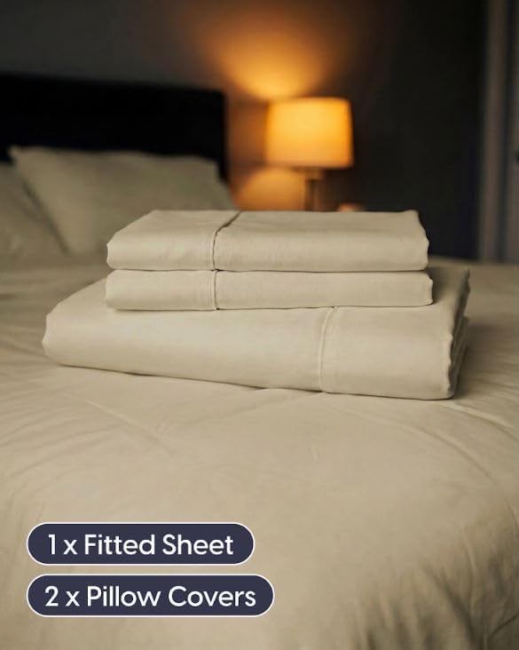 Sleepy Town King Size Bed Sheets - 3 Piece - NO Flat Sheet Included