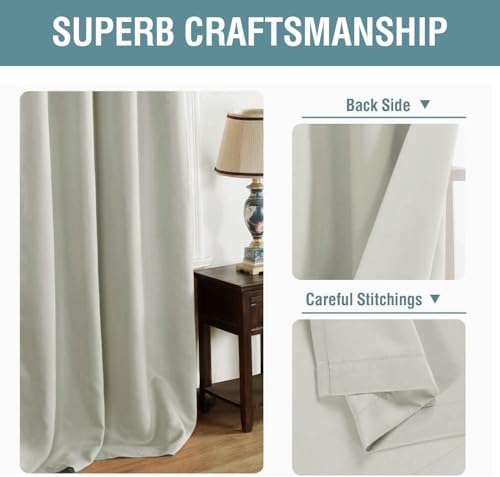 H.VERSAILTEX Blackout Curtain for Living Room Thermal Insulated Window