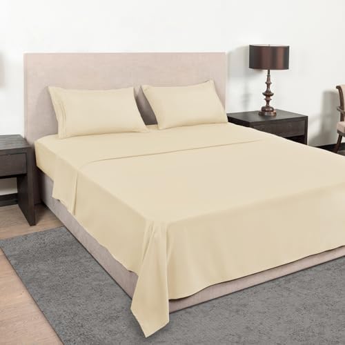 Mejoroom Queen Size Sheet Set - Hotel Luxury 1800 Bedding Sheets &