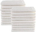 18-Piece Kitchen Bar Mop Dishcloth Set, White