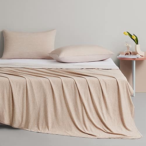 Elegear Cooling Blanket Beige Standard 20" x 26" + Cooling Pillow