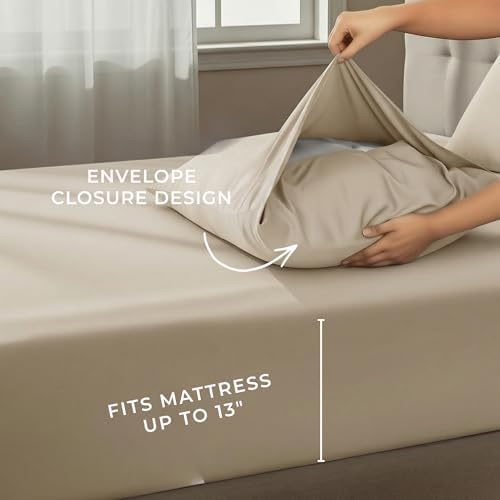 Peru Pima 415 Thread Count Percal Twin Sheet Set - 100% Peruvian Pima