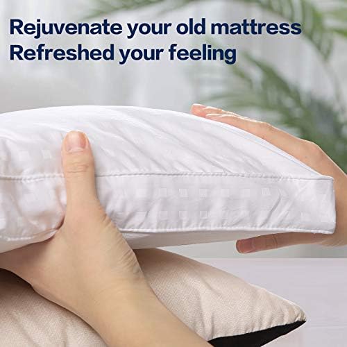 COHOME Queen Mattress Topper, Extra Thick Cooling Mattress Pad,Classic
