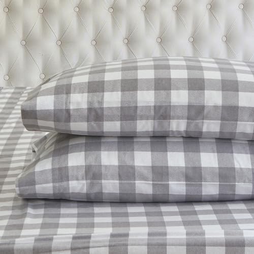 Elegant Comfort Soft 4-Piece 100% Turkish Cotton Flannel Sheet Set