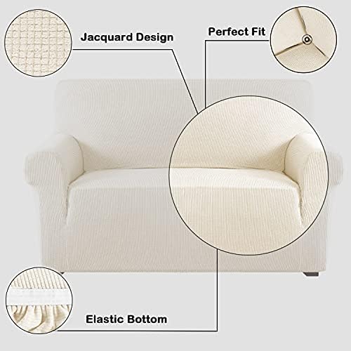 Flamingo P High Stretch Sofa Slipcover Non Slip Couch Cover for 3