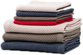100% Cotton Waffle Dish Towels 4 Pack, Soft Honeycomb Waffle Weave