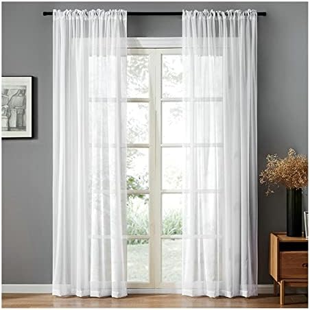 Draperies Sheer 2 Panels 2 x 54W x 108H,Sheer Curtains and Drapes