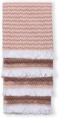 TWINY threads 4 Pc 100% Cotton Kitchen Towels, 16"x26", Quick Dry
