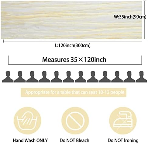 12 Pack 10Ft Cheesecloth Table Runner 35x120 Inch Boho Gauze Rustic