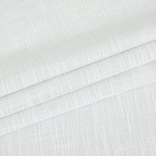 Cream White Blackout Grommet Curtain for Bedroom with Liner
