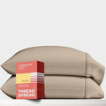 Thread Spread Egyptian Cotton Pillow Cases King Size Set of 2 - Luxury