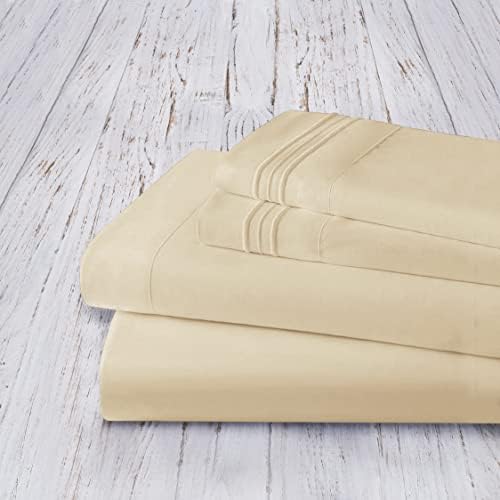 Mocassi Full Sheet Set - Luxury Hotel 1800 Premier Bedding Sheets &