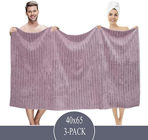 Classic Turkish Towels CTT - Luxury 3 Piece Jumbo Bath Sheets, 100%